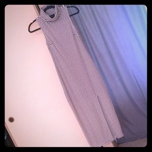 Minkpink sleeveless striped maxi